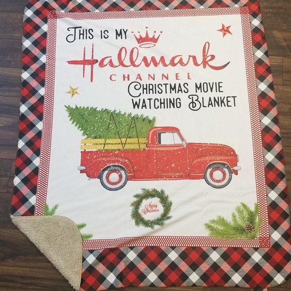 Hallmark Sherpa Blanket - NWOT - Picture 1 of 4